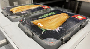 Salmon Skin Packed